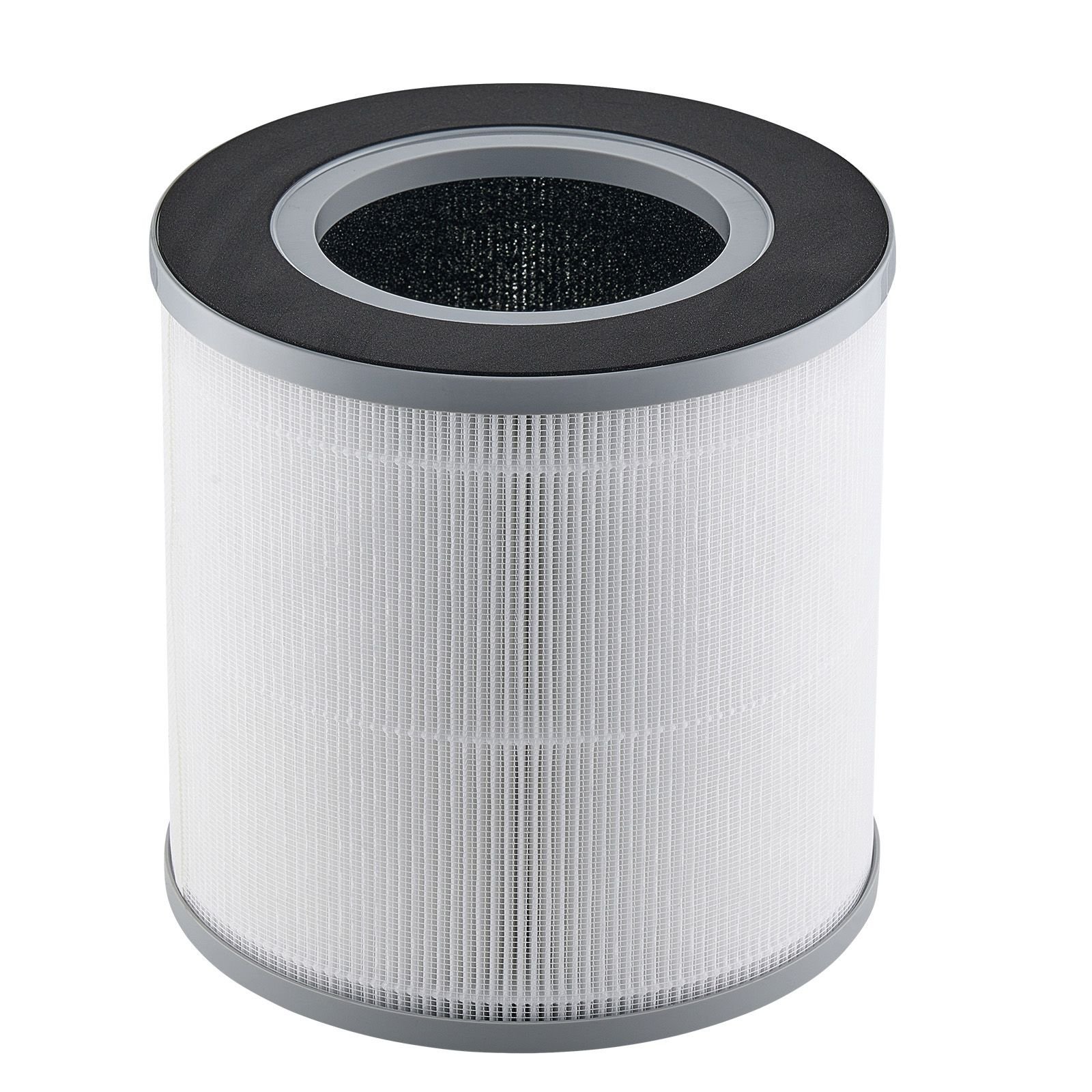 air purifier replacement filter, h13, 3 in 1 compact & lightweight replacement filter with pp pre filter, easy to grab purifier filter with activated carbon, fit for cylindrical purifier