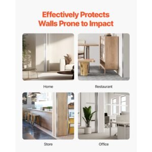 alluminum alloy wall corner protector, 2 x 2 x 48 inch, 12 pack metal corner guards, edge trim protector 90 degree angle l shape for home,office,commercial wall protection, with 3m tape