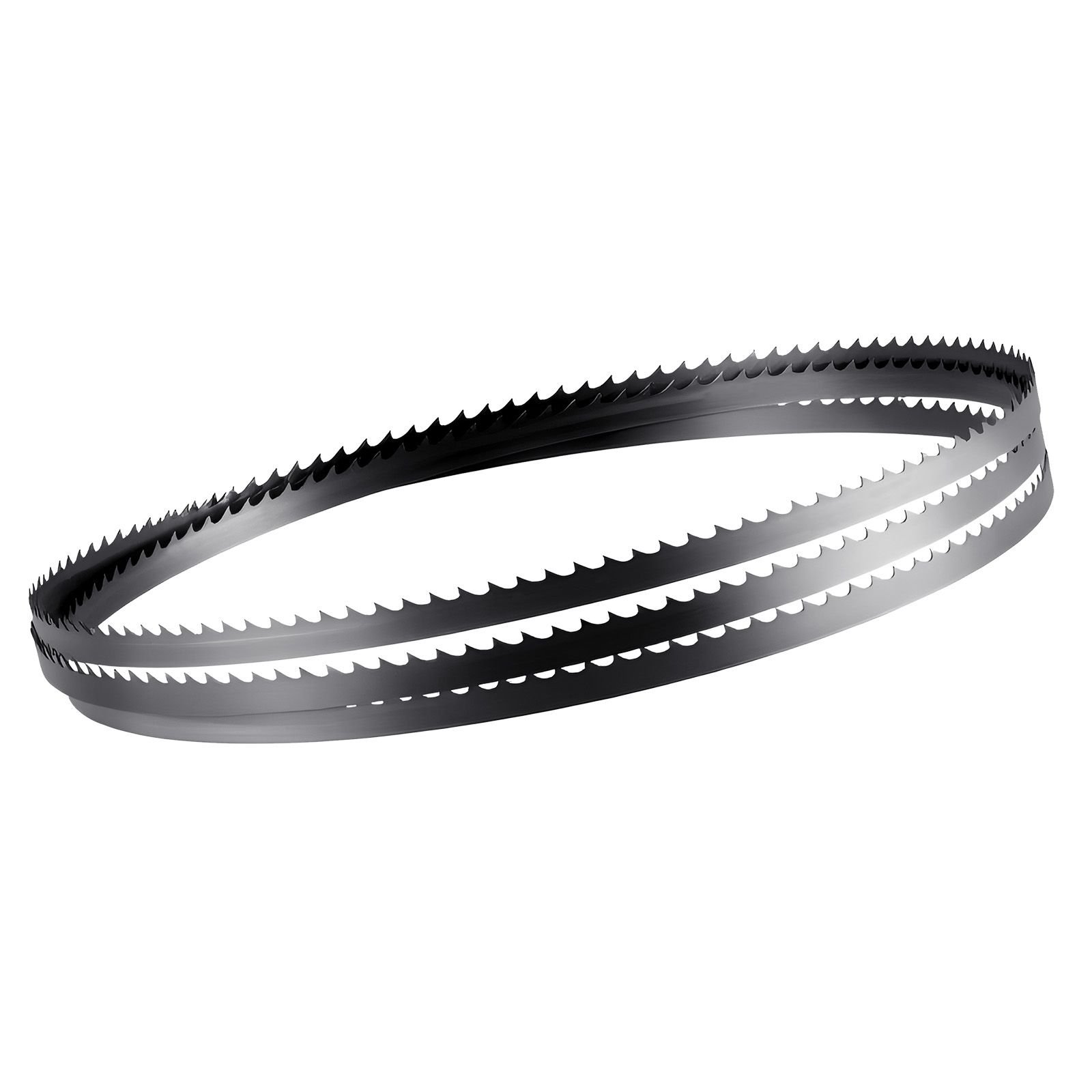 bandsaw blade, 60 inch length, 6 tpi band saw blade with 15 hrc hardened sharp teeth, sk5 high strength carbon steel, 0.25 inch width, replacement for major woodworking band saw brands, 1 pack