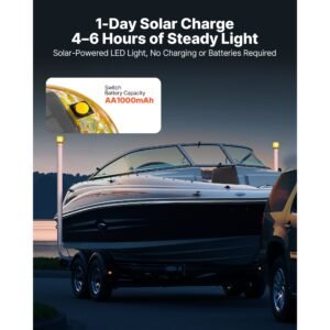 boat trailer guide, 65.7 in with led light trailer guide poles, 2pcs high hardness steel guide ons, wide adjustable trailers guides with pvc pipes, for ski boat, fishing boat, sailboat trailers