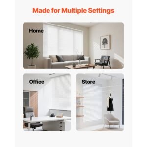 box mounting brackets, 2 pcs, box blind bracket for window blinds, fit for 1.5 x 2.25 inch headrails, with self tapping screws and expansion tubes, sturdy iron, for blinds installation, white
