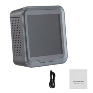carbon dioxide monitor, co2 controller with temperature and humidity display, ndir sensor, co2 sensor for outdoors, home, office, car, wall mounted use