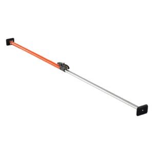 Cargo Bar, Ratcheting Cargo Bar Adjustable from 40" to 73", Heavy-duty Steel Cargos Stabilizer with Non-Slip Foot Pads, Telescoping Load Lock Bars Stop Sliding for SUVs, Sedans