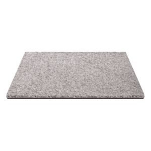 Carpet Tiles 18x18 inch, 10 Pack Carpet Square Rug Detachable & Damage-free, Self Adhesive Home Floor Soft Plush Padded for 22.5sq.ft Coverage, Easy DIY for Living Room & Bedroom, Dark Brown