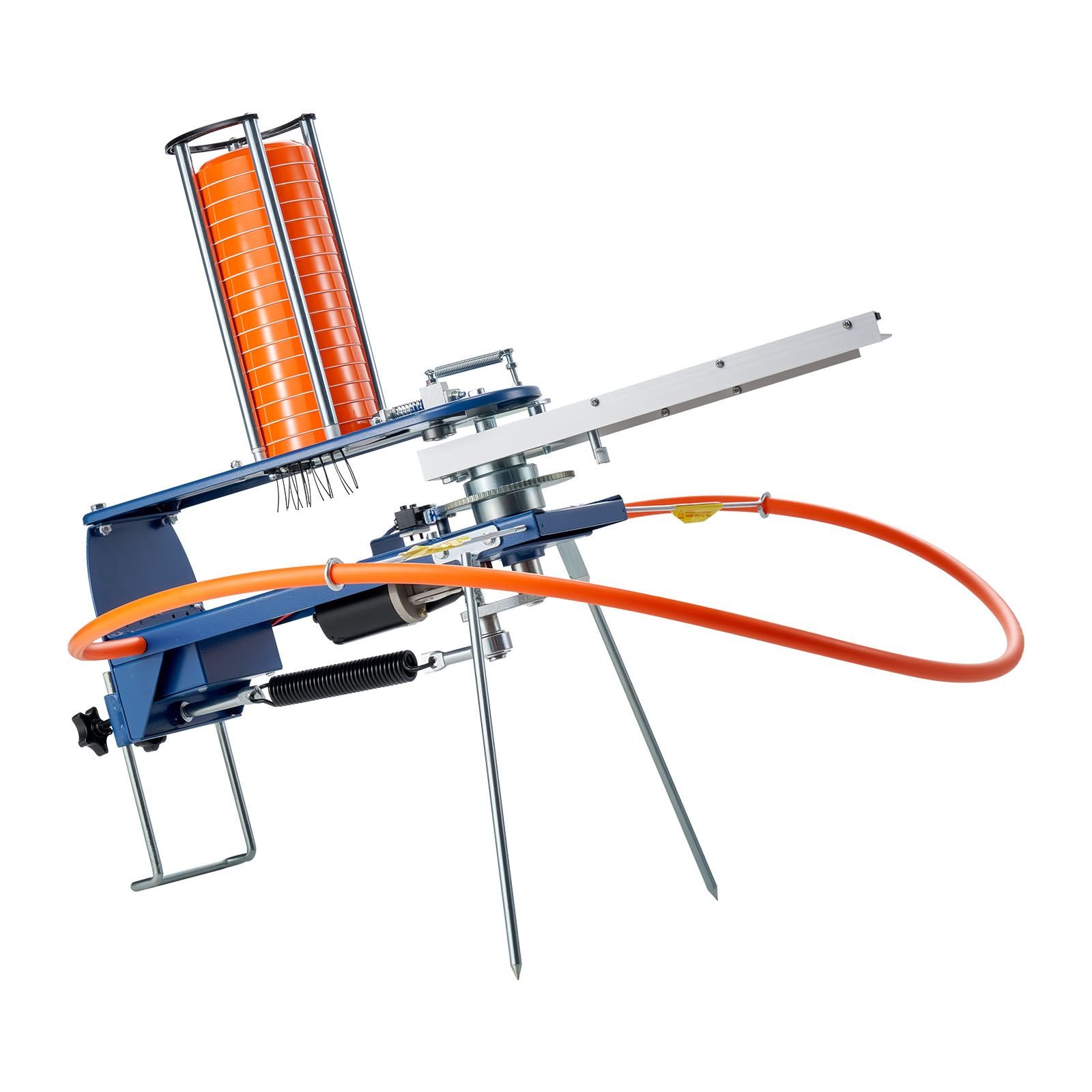 clay target thrower, max 28 clays pigeon thrower, 45+ yards automatic skeet and trap launcher with adjustable angle & foot pedal for clays throwing shooting sports