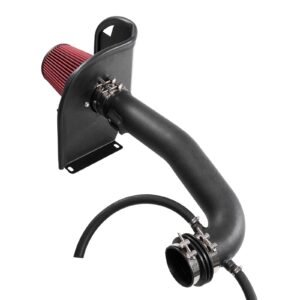 Cold Air Intake, 3.5 Inch Cold Air Intake System + Heat Shield Compatible with 2014-2018 Chevy Silverado/GMC Sierra, 2015-2020 Cadillac Escalade 6.2L, High Flow Filter Kit Improved Horsepower