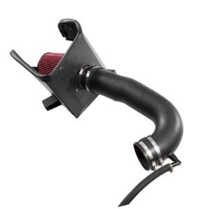 Cold Air Intake, 3.9 Inch Cold Air Intake System + Heat Shield Compatible with 2019-2025 Chevy Silverado/GMC Sierra, 2021-2025 Cadillac Escalade 6.2L, High Flow Filter Kit Improved Horsepower