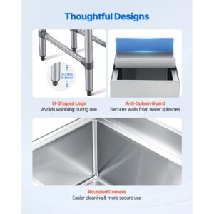 commercial ice bin, 39.6 qt max capacity, 12 x 24 x 33 inch stainless steel ice chest with sliding lid, 24h long lasting insulation, cooler cart cocktail unit for bar restaurant pub, nsf