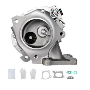Complete Turbo Turbocharger Kit with Solenoid Valve, Compatible with Honda Civic 2016-2020 L4 1.5L, Replace# 49373-07012, 49373-07013, 49373-07015, 49373-07014, 49373-07011, 18900-5AF-H010-M3