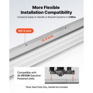 concrete screed blade 14 ft length aluminum alloy board leveling tool, 5.3 in wide straight edge, wide coverage, replacement surface leveler for driveway, patio, sidewalk, garage floor finishing