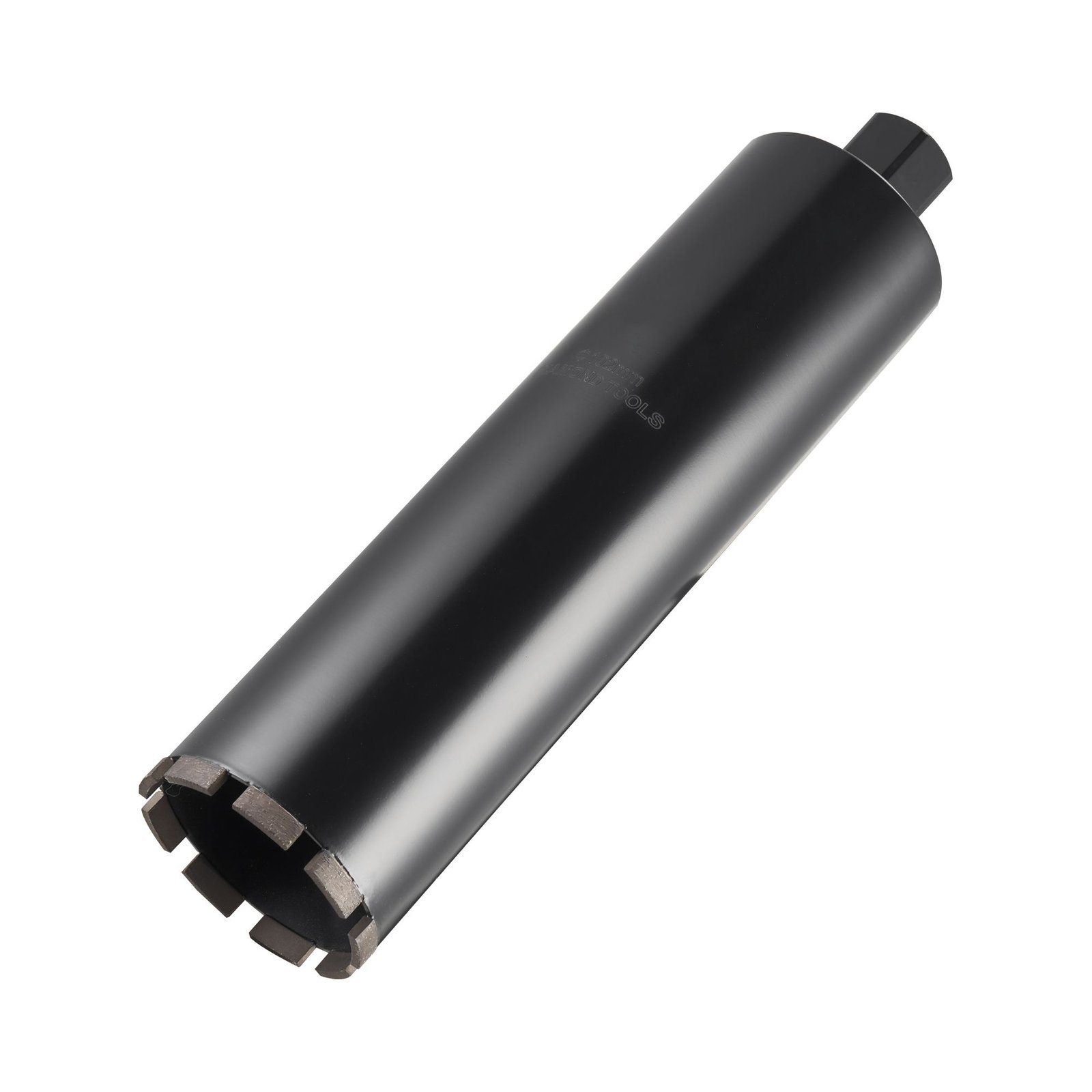core drill bit, 4 inch diameter, 14 inch drilling depth, 1 1/4 in 7 internal thread, high precision welding technology, wet diamond core bit for reinforced concrete, red bricks, and masonry