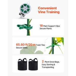 cucumber trellis 4 pack, a frame garden trellises for raised bed, metal rustproof coating plant support for vine, climbing plants, peas, beans, zucchini, tomato, flower (46.06 x 18.11 in x 4pcs)