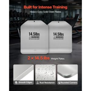 curved weight vest plates, 14.5 lb pairs, premium steel tactical weighted plates for vest, ergonomic design, for strength endurance training, running, jogging, fitness, heavy workouts