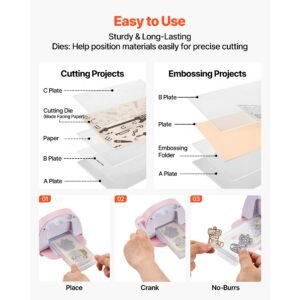 cutting dies, 10 pieces metal die cuts, compatible with die cutting and embossing machine, letters, numbers, tree patterns, cut dies for scrapbooking, card making, diy paper crafting