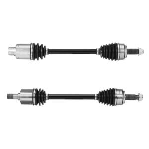 CV Axle Shaft Assembly, 2 Pieces Front Left & Right (Driver and Passenger Side), Automotive Replacement CV Joint Axles Pair Compatible with 2005-2006 Honda Odyssey, Alloy Steel & Carbon Steel