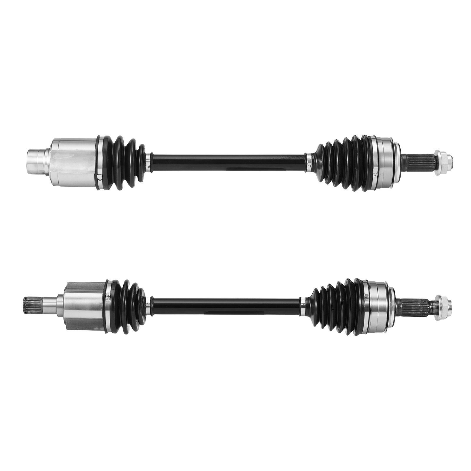 cv axle shaft assembly, 2 pieces front left & right (driver and passenger side), automotive replacement cv joint axles pair compatible with 2005 2006 honda odyssey, alloy steel & carbon steel