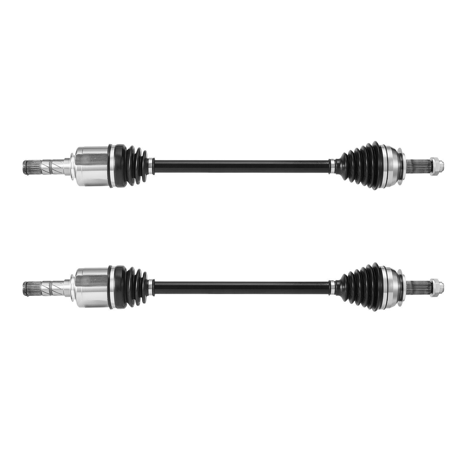 cv axle shaft assembly, 2 pieces front left & right (driver and passenger side), automotive replacement cv joint axles pair compatible with 2009 2013 forester, alloy steel & carbon steel