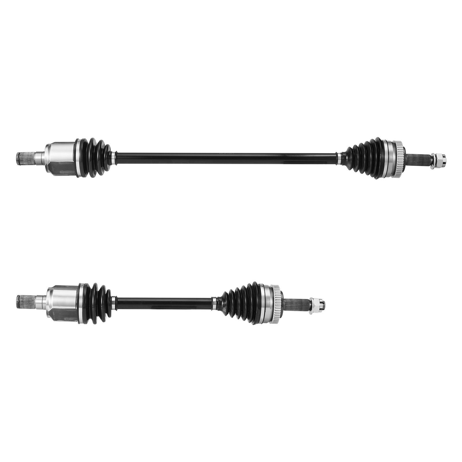 cv axle shaft assembly, 2 pieces front left & right (driver and passenger side), automotive replacement cv joint axles pair compatible with 2011 2014 hyundai sonata, alloy steel & carbon steel