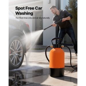 deionized water system for car wash, spotless car wash water system with 5l di resin & tds meter, spot free deionized water filter for cars rvs motorcycles windows