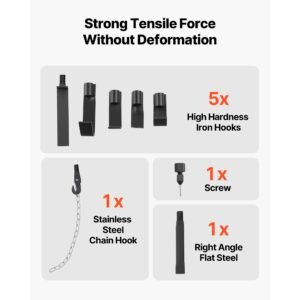 dent puller kit, 10 lbs 13 in 1 slide hammer dent removal kit, heavy duty auto body truck repair automotive damage remover tool repair frame with carrying case, extension rod, non slip handle