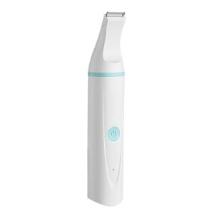 dog clippers for grooming, 4 in 1 dog grooming kit, low noise, rechargeable pet shaver with 6 combs & 4 detachable blades, waterproof cordless pet hair trimmers nail grinder set for dogs cats