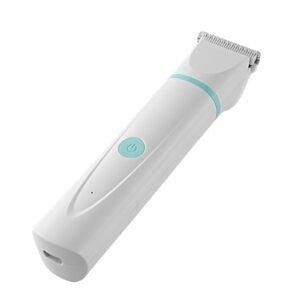 dog clippers for grooming, 4 in 1 dog grooming kit, low noise, rechargeable pet shaver with 6 combs & 4 detachable blades, waterproof cordless pet hair trimmers nail grinder set for dogs cats
