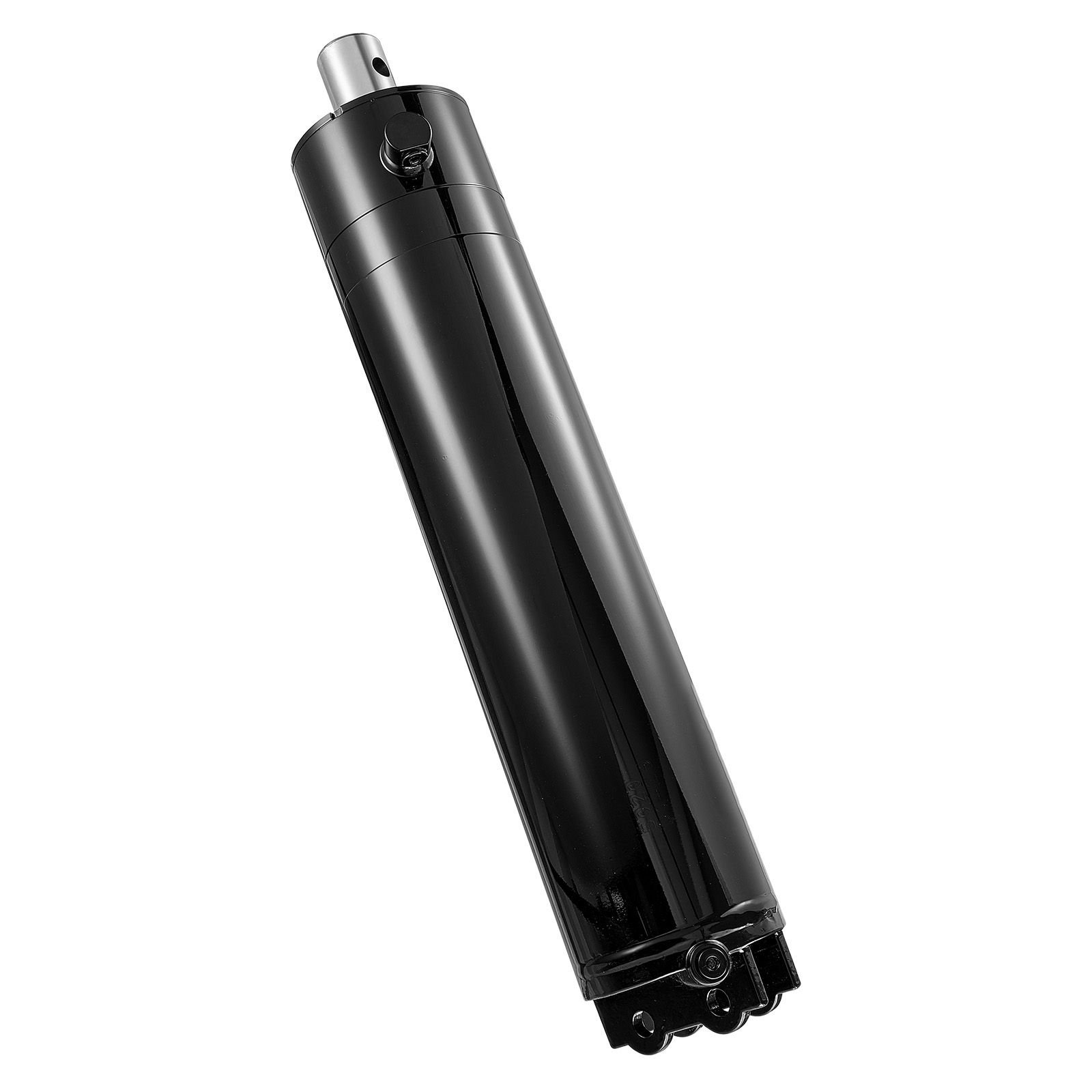 double acting hydraulic cylinder, 5" bore x 20" stroke, max 4500psi hydraulic cylinder, heavy duty welded cross tube cylinders with 0.63" pin hole & sae #6 port for agricultural machinery, tractors