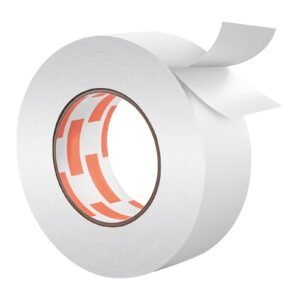 double sided carpet tape, 2 inch x 30 yards, strong adhesive and residue free, heavy duty sticker rug tape grippers for area rugs, carpets, laminate, tile, concrete, and hardwood floors