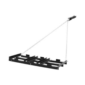 Drag Harrow, 48 x 20 in, Tow-Behind Driveway Grader with Adjustable Width & 50lbs Load Capacity, Heavy Duty Lawn Leveling Rake, Galvanized Steel Gravel Driveway Drag, Fits ATVs UTVs Tractors