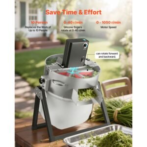 electric bud leaf trimmer, 2 in 1 manual & electric, 16 in bud trimmer with sharp stainless steel blades, bracket type wet dry hydroponic cutting machine with dry grate, for plant buds flowers