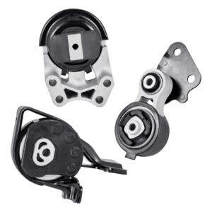 Engine and Transmission Motor Mount Kit Replacement, Set of 3, Compatible with 2007–2014 Ford Edge 3.5L, Replace OE# A5342, A5431, A5605, Secure Support