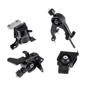 Engine and Transmission Motor Mount Kit Replacement, Set of 4, Compatible with 2009–2013 Toyota Corolla 1.8L L4, Replace OE# A62015, A62039, A62027, A62023, Secure Support