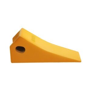 excavator bucket teeth with pins, 10 pack 5.79 in bucket tooth set compatible with 23 & 230 series excavators, heavy duty bolt on digging buckets teeth for skid steer & mini excavators