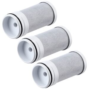 Faucet Filter Replacement, 3-Pack Water-Filter Cartridge, 5-Layer High-Efficiency Filtration, 3-Month Value and 317 Gal Lifespan / Filter, Compatible with Models 8807 & 8811 Filtration System