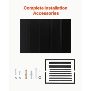 fixed metal awning 56 x 24 in, window awning door canopy, stable triangle steel frame awnings for doors exterior rain, and snow sunlight protection for door entrance, windows, porches, balconies