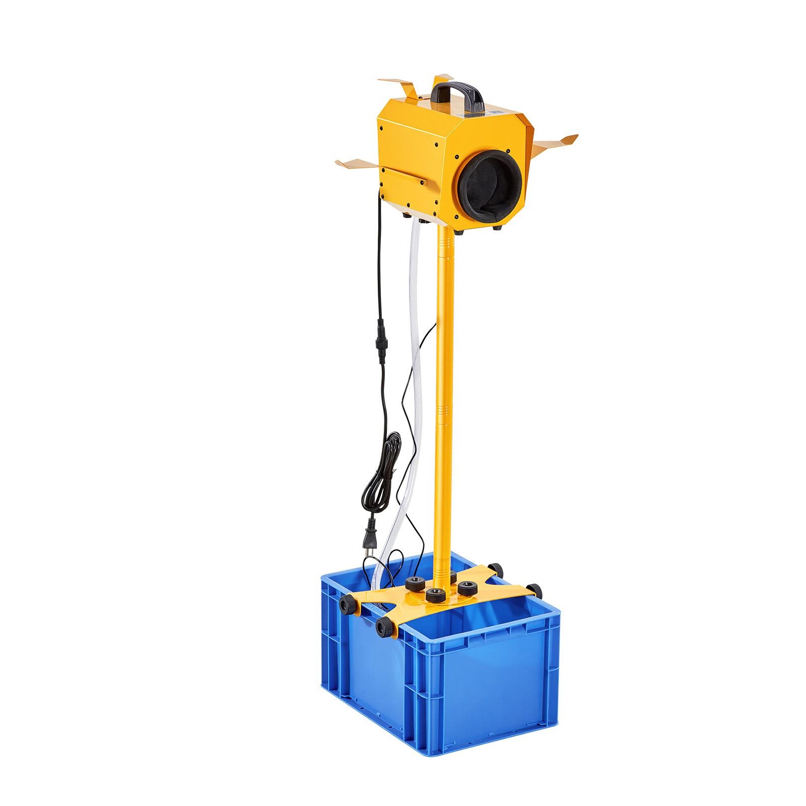 foam machine, adjustable angle control foam cannon party machine, bubble cannon with 21qt water tank, stable vertical design, dense foams maker for gatherings, celebrations & party