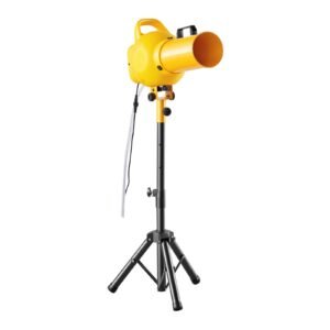 Foam Machine, Handheld Spray Foam Cannon Party Machine, Bubble Cannon with Fan & Triangular Structure, Dense Foams Maker for Gatherings, Backyard, Celebrations & Party, Continuous Foams Output