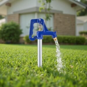Frost Proof Yard Hydrant, 3.22FT Freeze-Proof Outdoor Faucet with 12" Bury Depth, 3/4" NPT Pipe Connection & 3/4" NH Hose Coupling, No Lead Freezeless Hydrant for Yard Garden Farm Irrigation