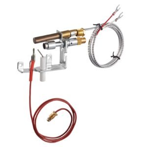 gas pilot assembly, oe 103779 01, pp231, ng8218 fireplace natural gas ignition replacement, compatible with civf 25, civf 25cf, vfh 33m, vfh 33r, vfh 33t, vfhs 20r, vfsr 16, vfsr 18 models