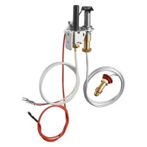 gas pilot assembly, oe 446 512a, hsrv 446 512a, srv 446 512a fireplace gas pilot assembly kit, natural gas ignition replacement, compatible with heat & glo, heatilator, lennox, regency models