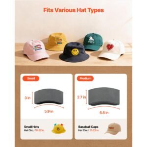 hat heat press machine, with 2 interchangeable platens and caps stretcher, precise temperature & time control, heat press for hats and caps, for htv iron on and sublimation projects, light blue