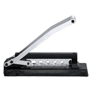 Heavy Duty Ferrule Hose Crimper, Standard Bench Hose Crimping Tool with 100pcs Ferrules (0.593" & 0.625" ID), 0.44"-0.63" Crimping Range for PVC, Rubber & Air Hoses, Torch Hoses Repair Kit