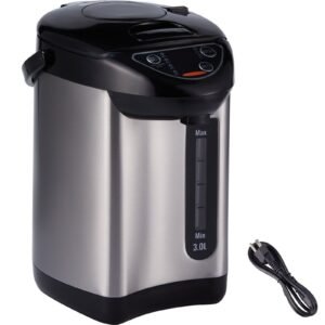 Hot Water Dispenser, Adjustable 4 Temperatures Water Boiler and Warmer, 304 Stainless Steel Countertop Water Heater, 3-Way Dispense for Tea, Coffee and Baby Formula, 3L/102 oz