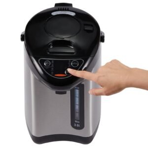 hot water dispenser, adjustable 4 temperatures water boiler and warmer, 304 stainless steel countertop water heater, 3 way dispense for tea, coffee and baby formula, 3l/102 oz