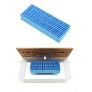 Humidifier Replacement Filter, Single Pack Humidifying Pad for CM-50D/CM-80D Cigar Humidor Water Tanks, 3D Multi-Layer Honeycomb Mesh, Cigar Flavor Preservation, Cut-to-Fit for Your Humidor