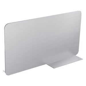 Ice Bin Partition, 15.2 x 5.55 Inch, Stainless Steel Divider for 19 Inch Bar Ice Bins, Stable Bottom Support & Easy to Clean, Food Grade 304 Stainless Steel for Kitchen, Bar, Restaurant, Pub