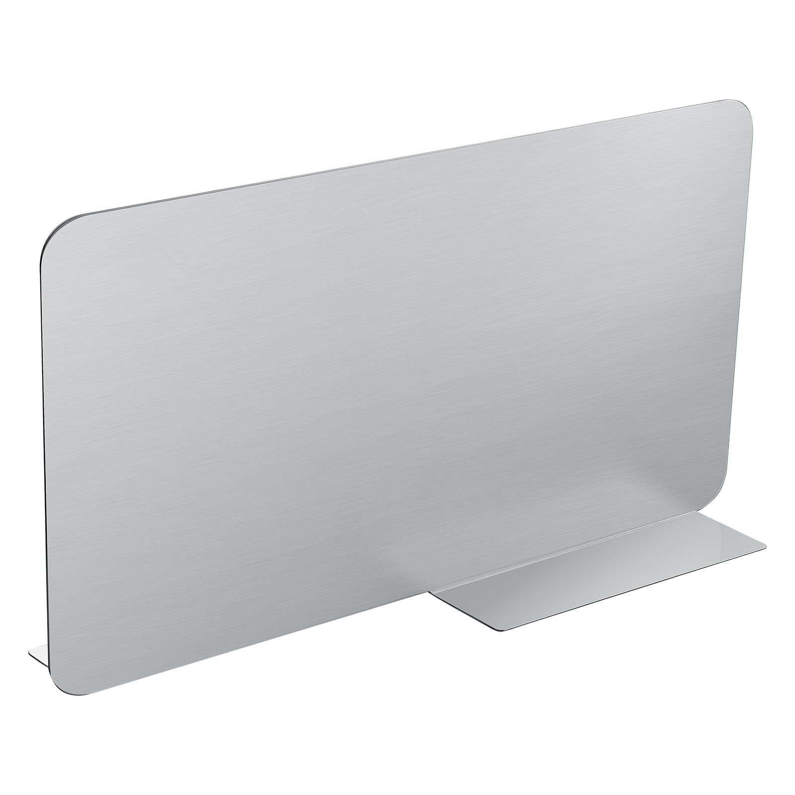ice bin partition, 15.2 x 5.55 inch, stainless steel divider for 19 inch bar ice bins, stable bottom support & easy to clean, food grade 304 stainless steel for kitchen, bar, restaurant, pub