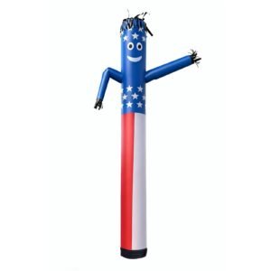 Inflatable Tube Man, 20-Feet Tall, Wacky Waving Dancing Tube Guy, Wind Flying Arm Flailing Air Puppet, 18-Inch for Outdoor Advertising, Business Store, Increase Visibility (Blower Not Included)