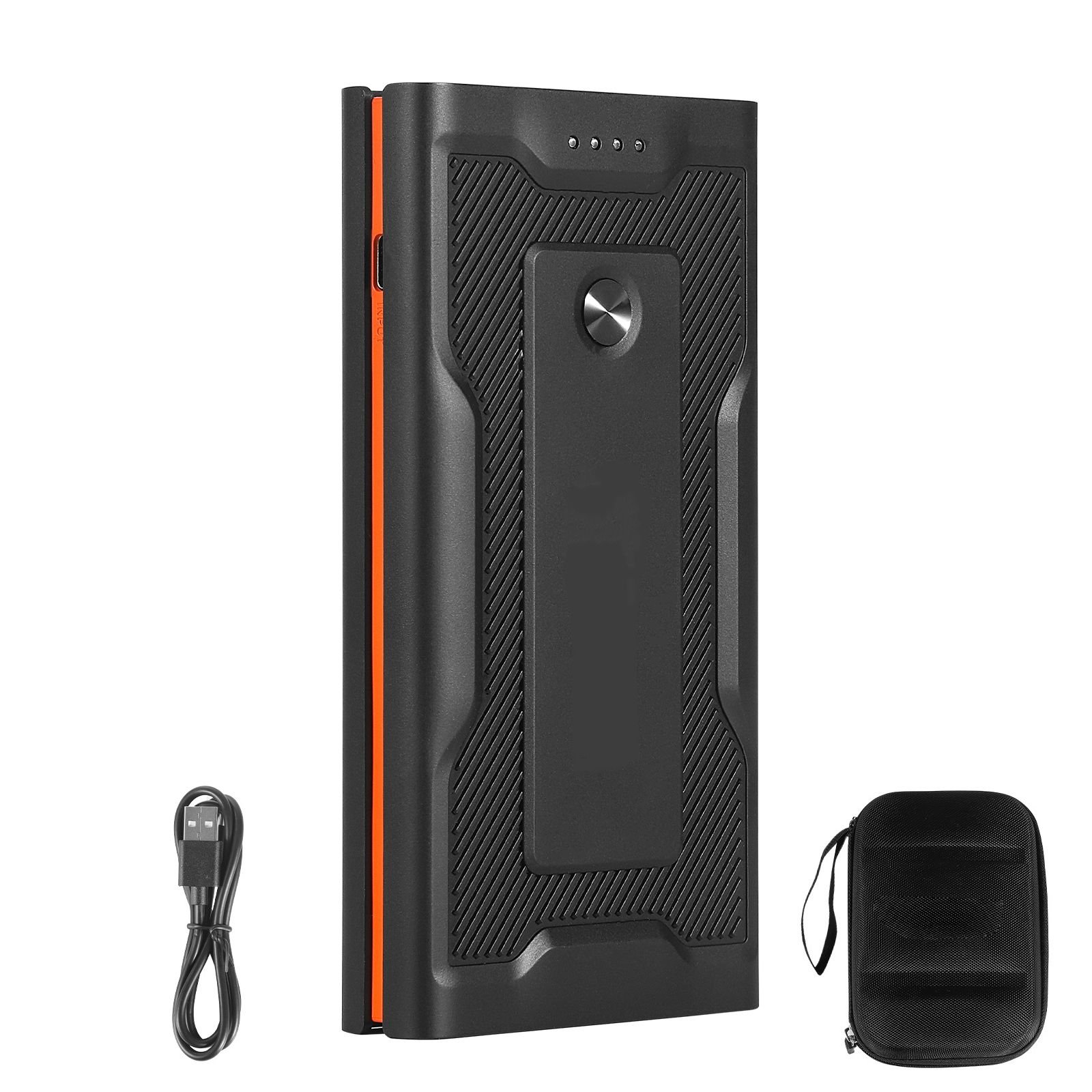 jump starter, 1000a peak, car jumper starter battery pack, 12v portable lithium battery booster, jump box power bank with 3 modes flashlight and jumper cable, for up to 5l gas & 3l diesel engine