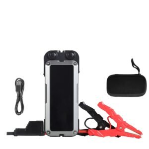 Jump Starter, 4000A Peak, Car Jumper Starter Battery Pack, 12V Portable Lithium Battery Booster, Jump Box Power Bank with 3 Modes Flashlight and Jumper Cable, for 10L Gas and 8L Diesel Engines